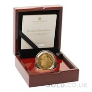 Lion of England - 1oz Tudor Beasts Proof Gold Coin Boxed (2022)