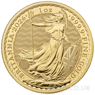 2026 Gold Britannia Coin 1oz