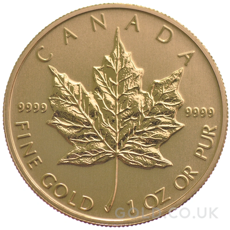 Canadian Maple Leaf Gold Coin 1oz Best Value