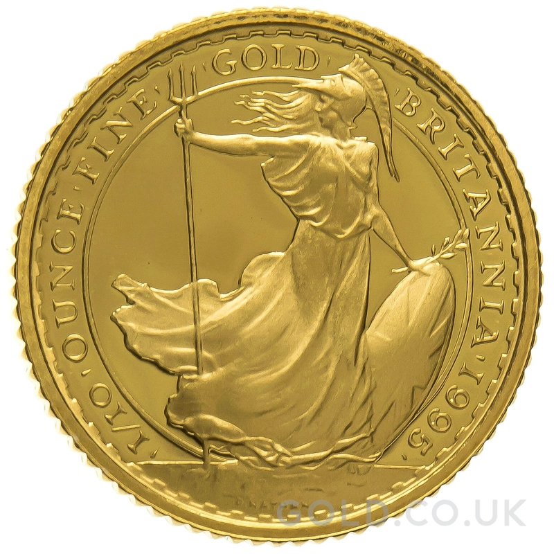1995 Proof 1/10oz Gold Britannia Coin