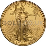 2003 1/4 oz Gold America Eagle