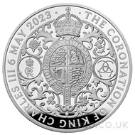 King Charles III Coronation 5oz  Proof Silver Coin Boxed (2022)