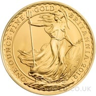Gold Britannia 1oz (2012)