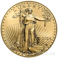 2024 Gold American Eagle Coin 1oz
