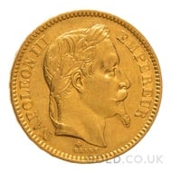 Gold French Francs