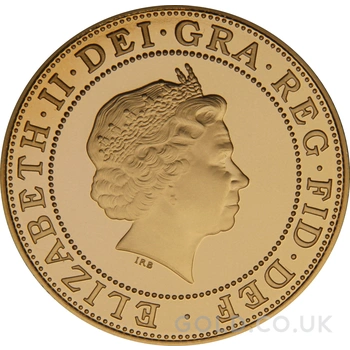 2002 Proof £2 Coin Gold Double Sovereign Technologies