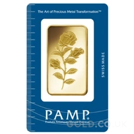 50g PAMP Rosa Gold Bar