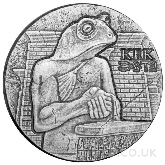 Egyptian Relics Kek Silver Coin 5oz