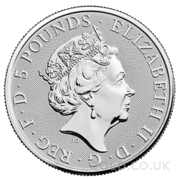 2023 Yale of Beaufort Silver Coin Tudor Beasts 2oz