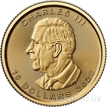 2026 1/4oz Canadian Maple Leaf Gold Coin