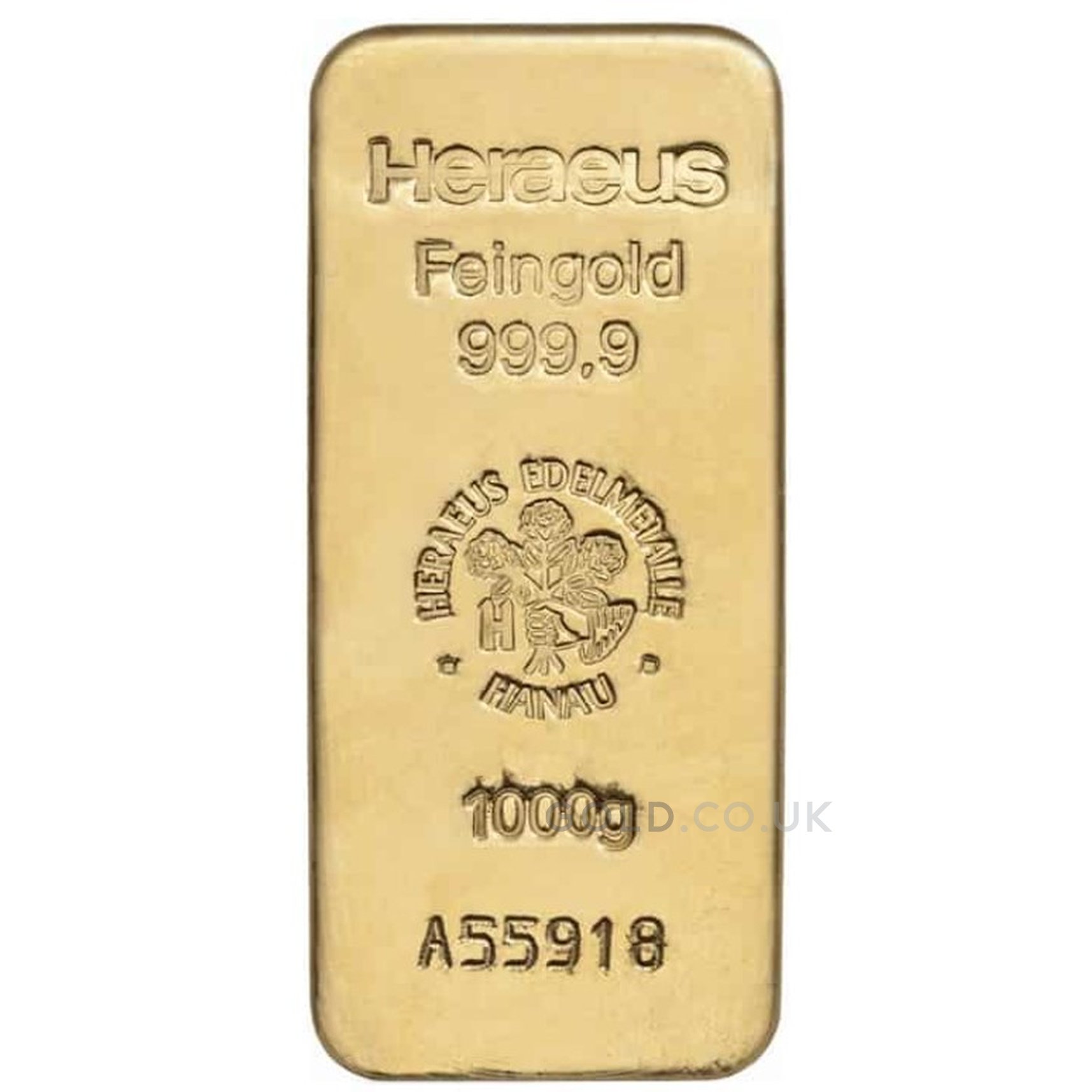 1kg Gold Bar Heraeus