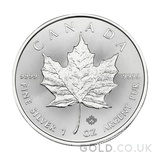 1oz Canadian Maple Silver Coin (2022)