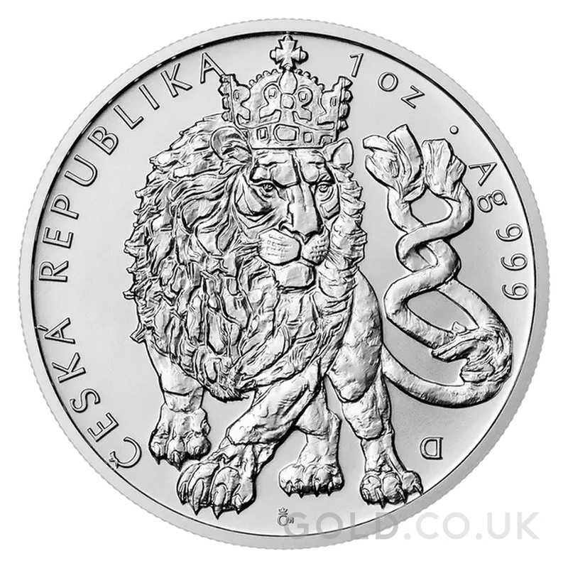 2026 1oz Czech Lion Silver Coin