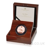 X-Wing Fifty Pence Proof Gold Coin Boxed (2024)