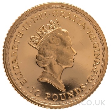 1987 Proof 1/10oz Gold Britannia Coin