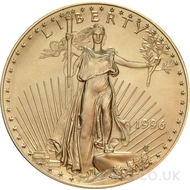 1996 Gold American Eagle Coin 1oz