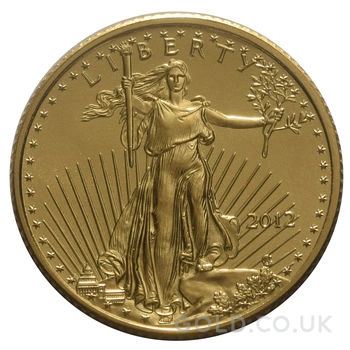 2012 1/10oz American Eagle Gold Coin