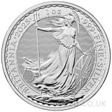 Britannia One Ounce Silver Coin (2025)