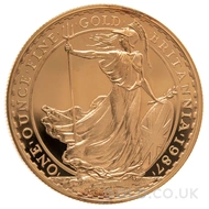 1987 One Ounce Proof Britannia
