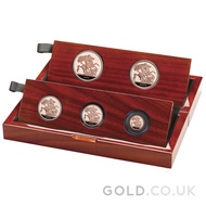 Gold Proof Sovereign Five Coin Set (2024)