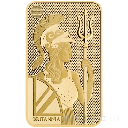 NEW 5g Gold Britannia Minted Bar