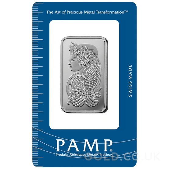 1oz Palladium Bar PAMP Lady Fortuna
