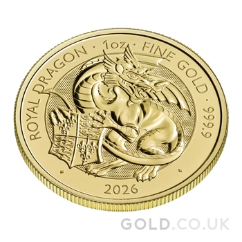 2026 The Royal Dragon Tudor Beast 1oz Gold Coin