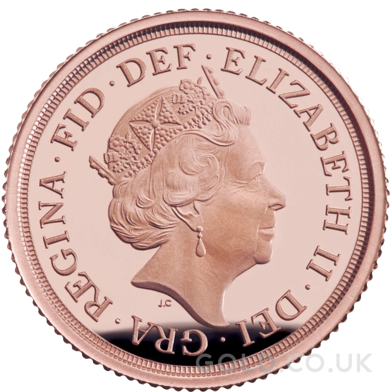 2020 Proof Gold Half Sovereign Boxed