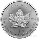 1oz Canadian Maple Silver Coin (2025)