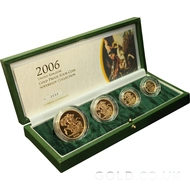 2006 Gold Proof Sovereign Four Coin Boxed Set