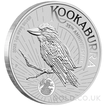 2025 Australian Kookaburra Silver Coin 1oz