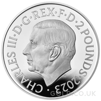 2023 Bull of Clarence Silver Coin Tudor Beasts 1oz Proof Boxed