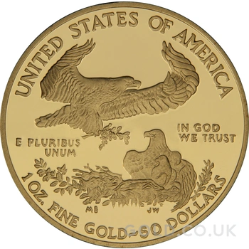 2010 Proof American Eagle Gold Coin 1oz