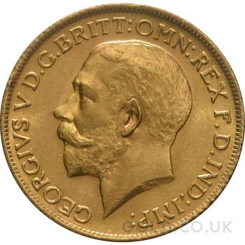 1911 Gold Sovereign Coin George V