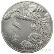 1oz Vermilion Bird Four Guardians Silver Coin (2023)