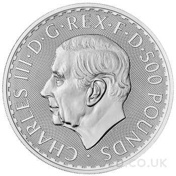 2023 1kg Silver Britannia Coin King Charles III