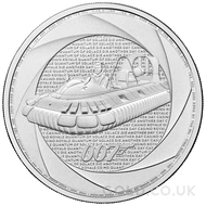 6 Decades of 007 Silver Coins