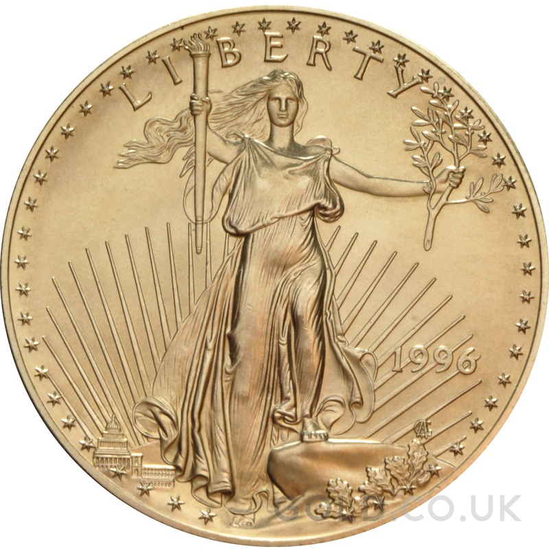 1996 American Eagle Gold Coin 1oz