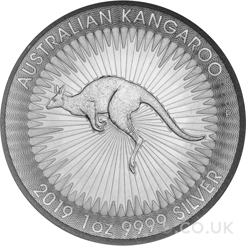 2019 Australian Kangaroo Silver Coin 1oz