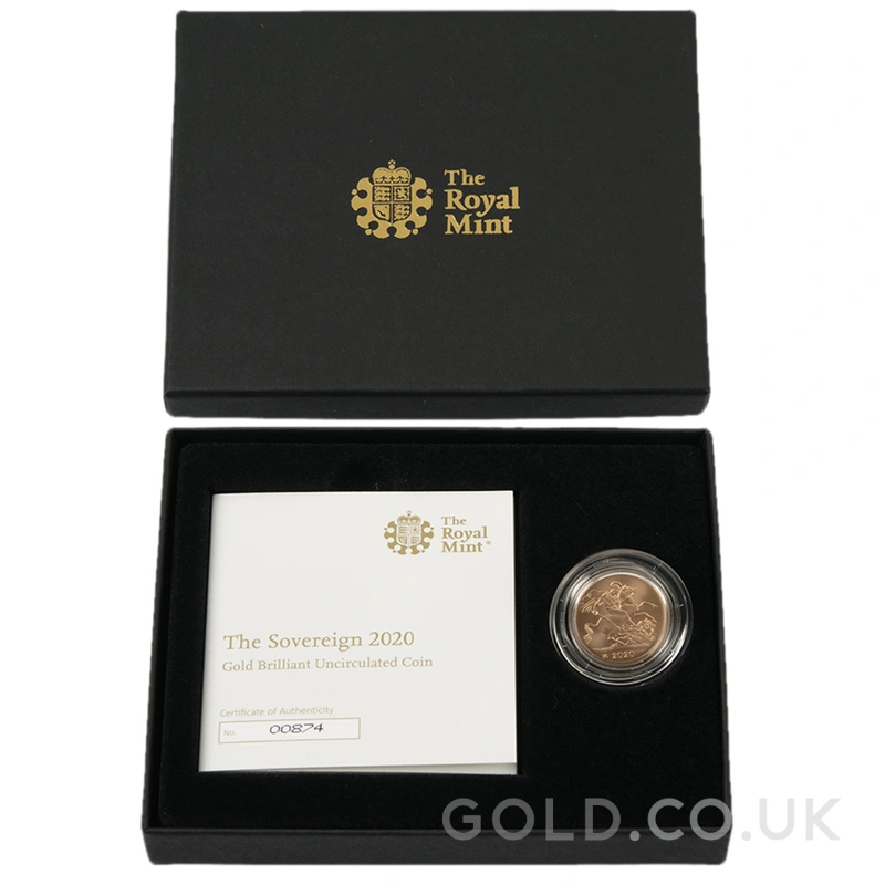 2020 Gold Sovereign Brilliant Uncirculated (Boxed)