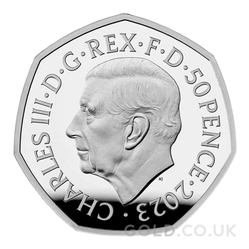 2023 Piedfort Proof 50p Silver Coin 75 Years of the Windrush Generation Colour Boxed