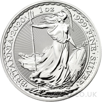 2020 1oz Silver Britannia Coin Brand New