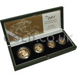 Gold Proof Sovereign Four Coin Boxed Set (2004)