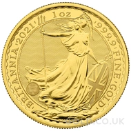 2021 Gold Britannia Coin 1oz