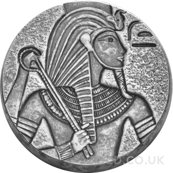 Egyptian Relics King Tut Silver Coin 5oz