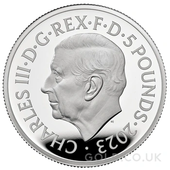 2023 Proof Merlin Silver Coin Myths & Legends 2oz Boxed