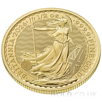 2026 1/2oz Gold Britannia Coin