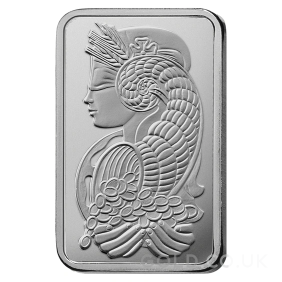 1oz Palladium Bar PAMP Lady Fortuna