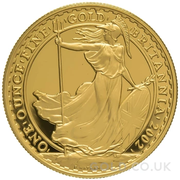 2002 Proof Gold Britannia Coin 1oz