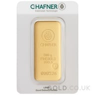 500g C. Hafner Gold Cast Bar